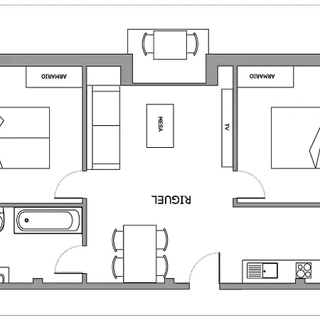 Appartement Apartamentos Uncastillo