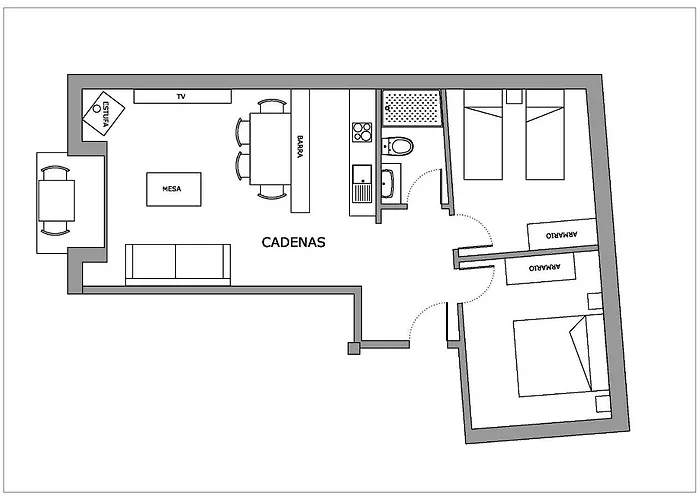 Apartamentos Uncastillo Lägenhet
